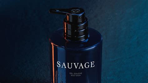 sauvage shower gel cleanse.